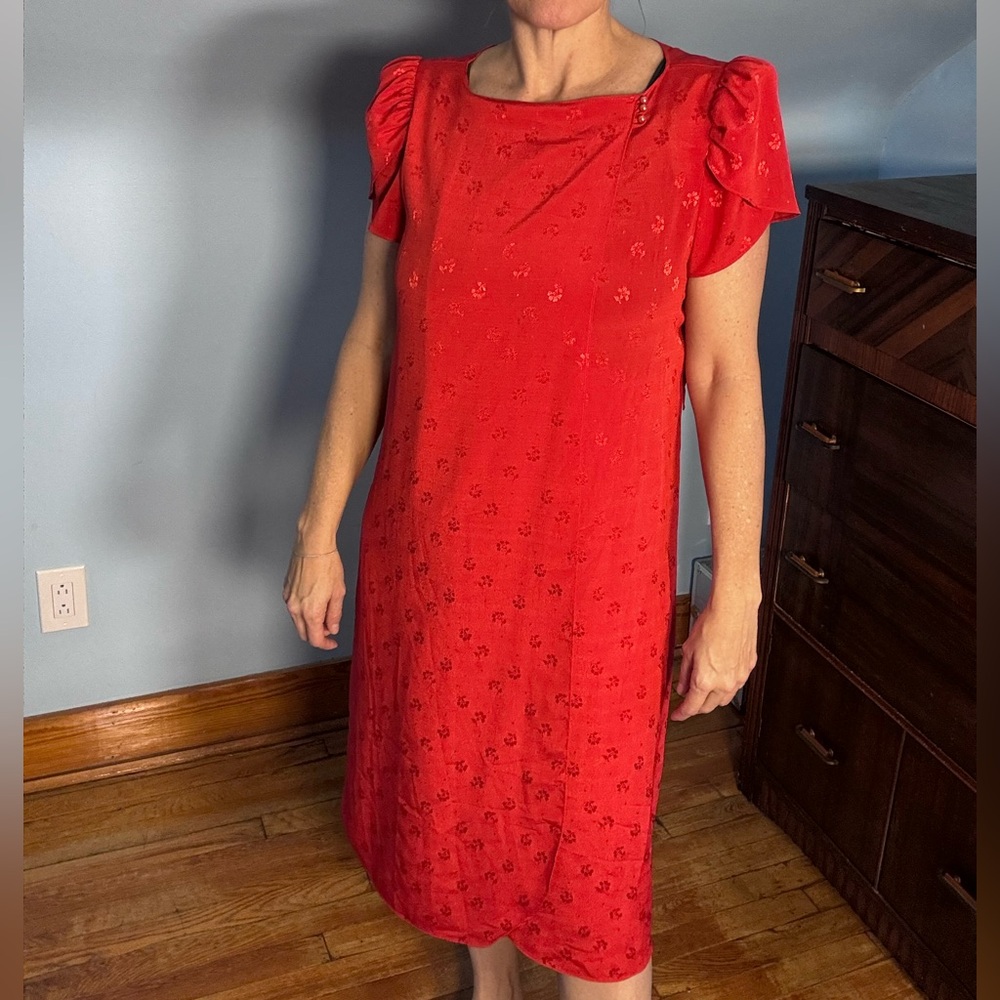 Vintage Red Dress
